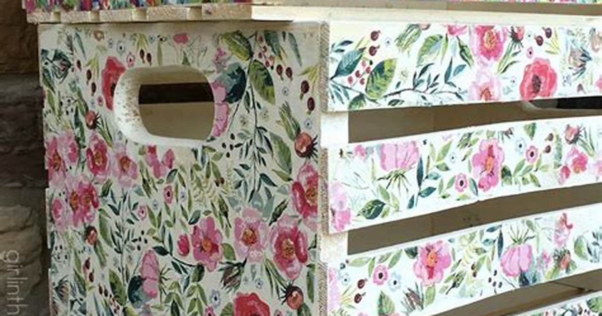 How Do You Decoupage a Shelf