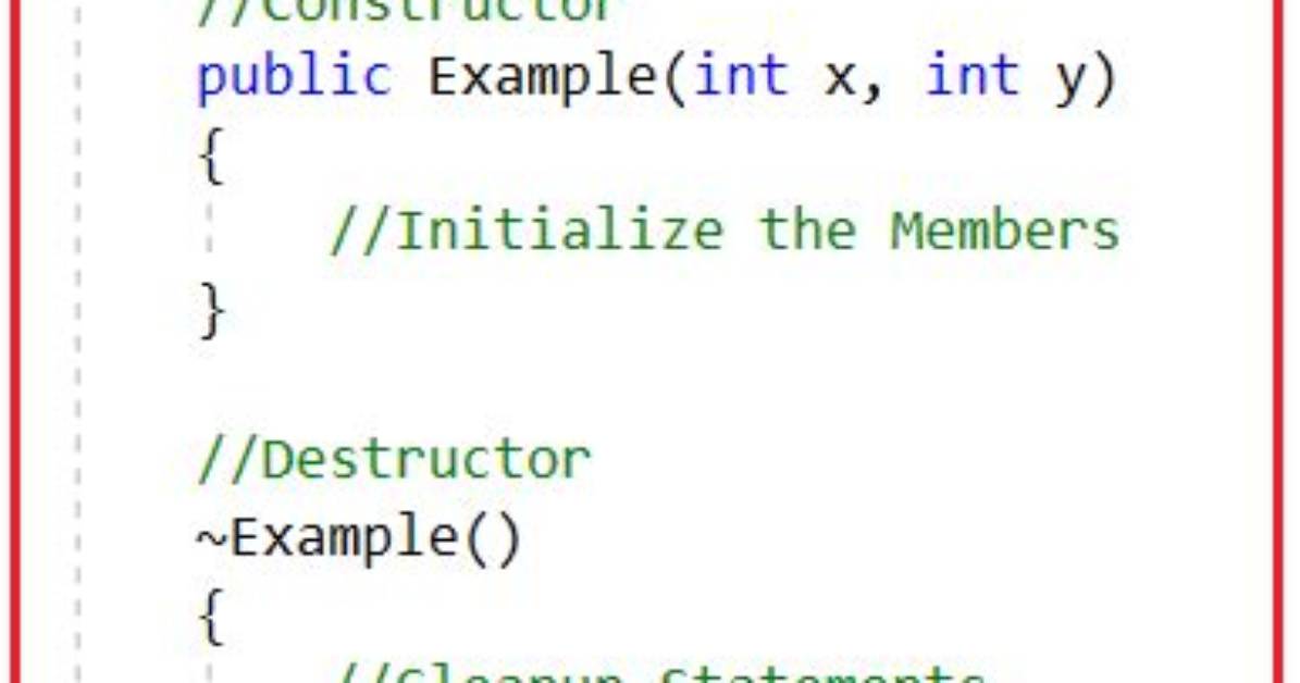How Do You Define a Deconstructor in C++?