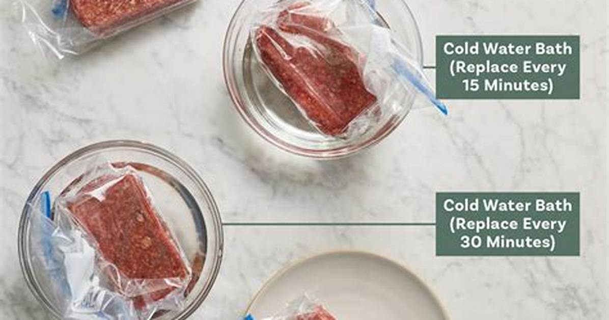 How Do You Defrost Cooked Meals?