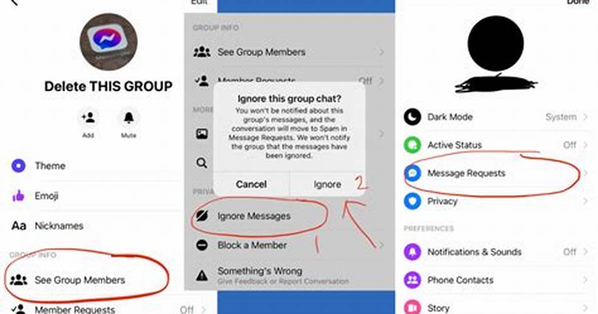 How Do You Delete a Group Chat on Messenger Android?