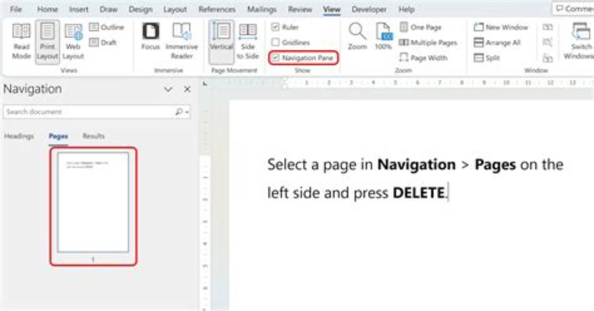 How Do You Delete a Page in Switch?
