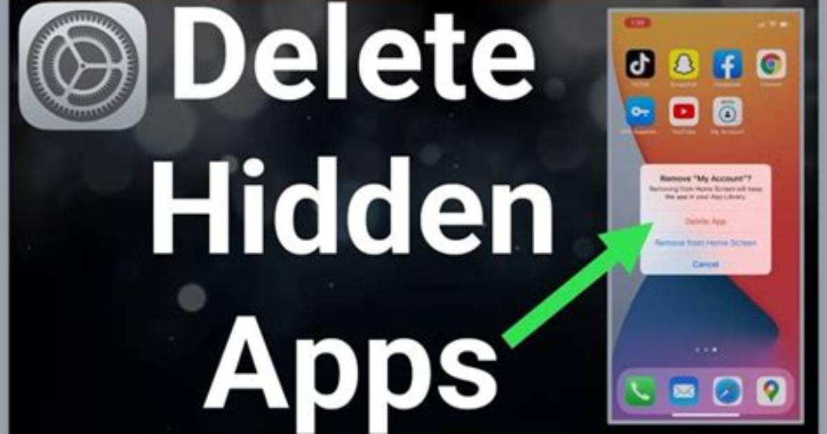 How Do You Delete Hidden Apps iOS 14?