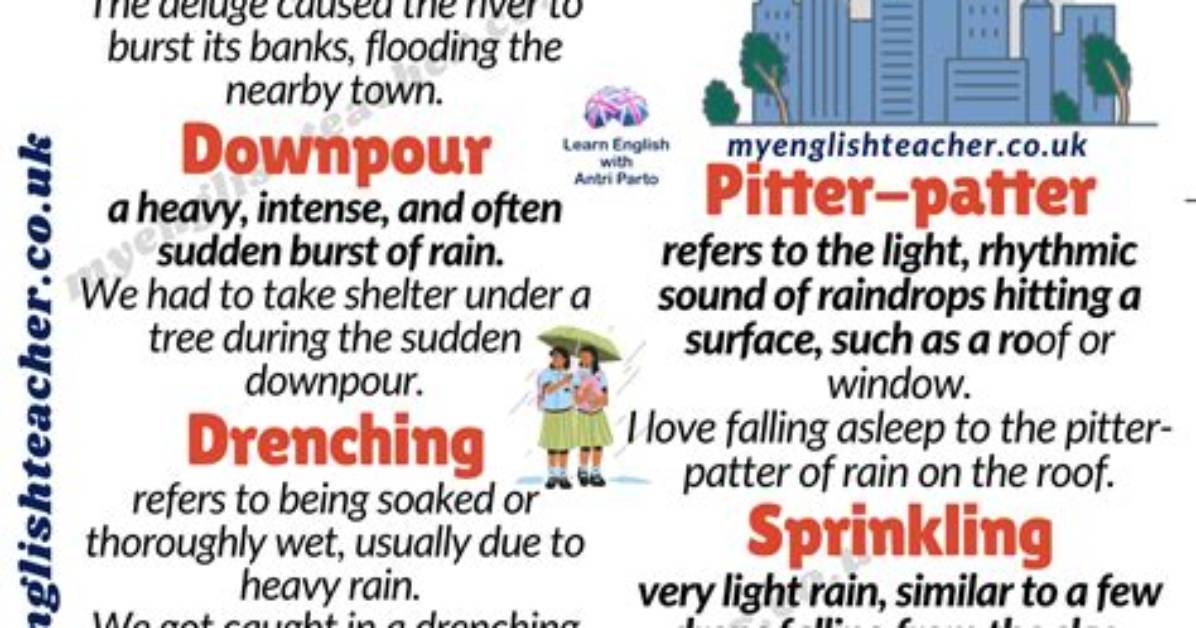 How Do You Describe Rain