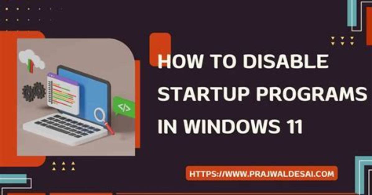 How Do You Disable Startup Programs in Windows 8?