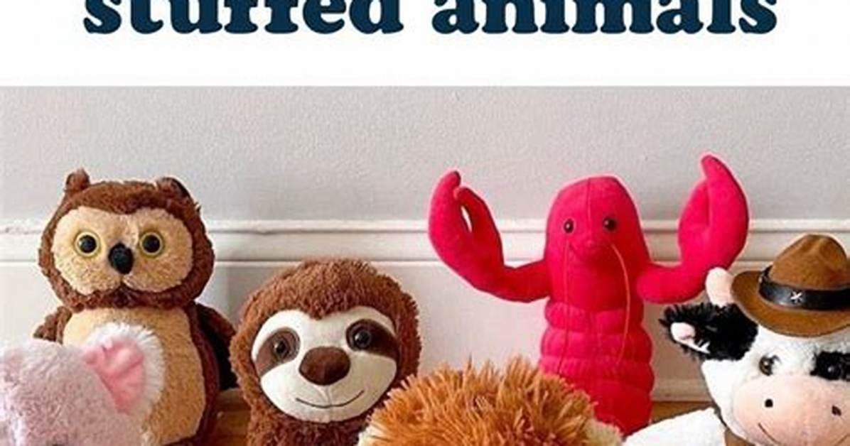 How Do You Display Stuffed Animals