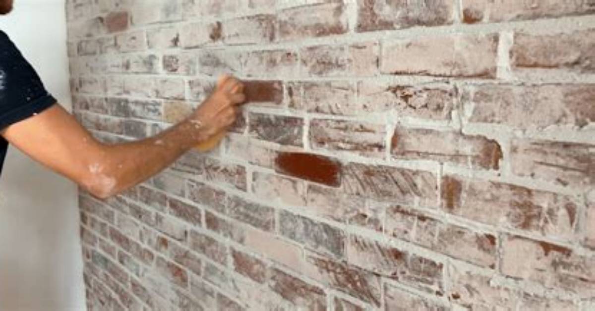 How Do You Distress White Bricks