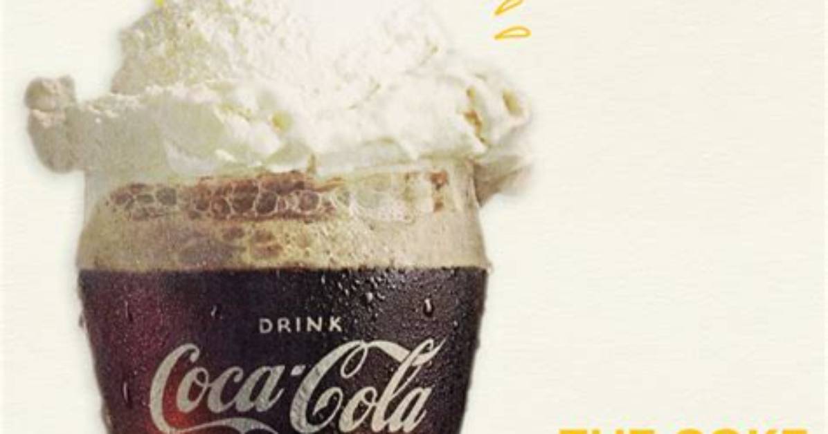 How Do You Eat a Coke Float?