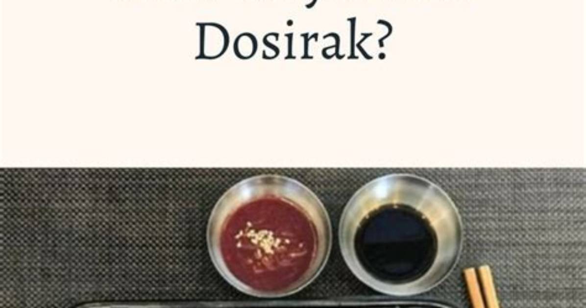 How Do You Eat Dosirak
