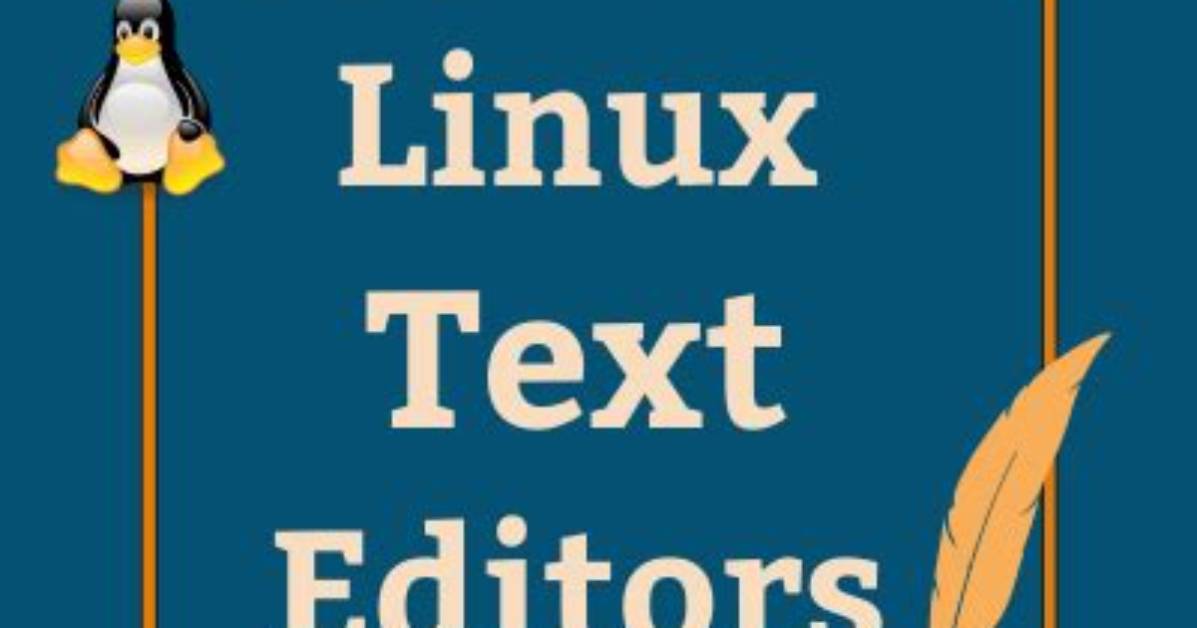 How Do You Edit Text in Linux?