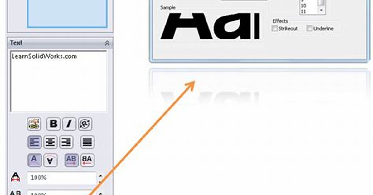 How Do You Edit Text in Solidworks