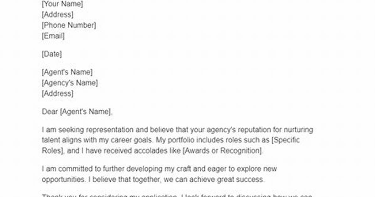 How Do You Email an Acting Agent?