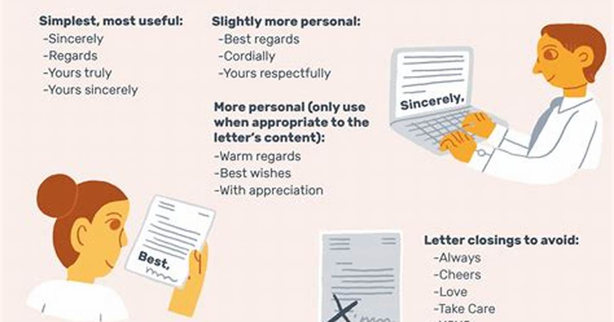 How Do You End a Letter with Kind Regards?