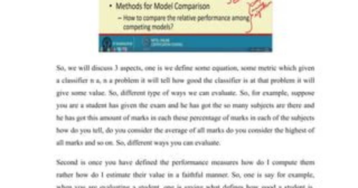 How Do You Evaluate a Classifier