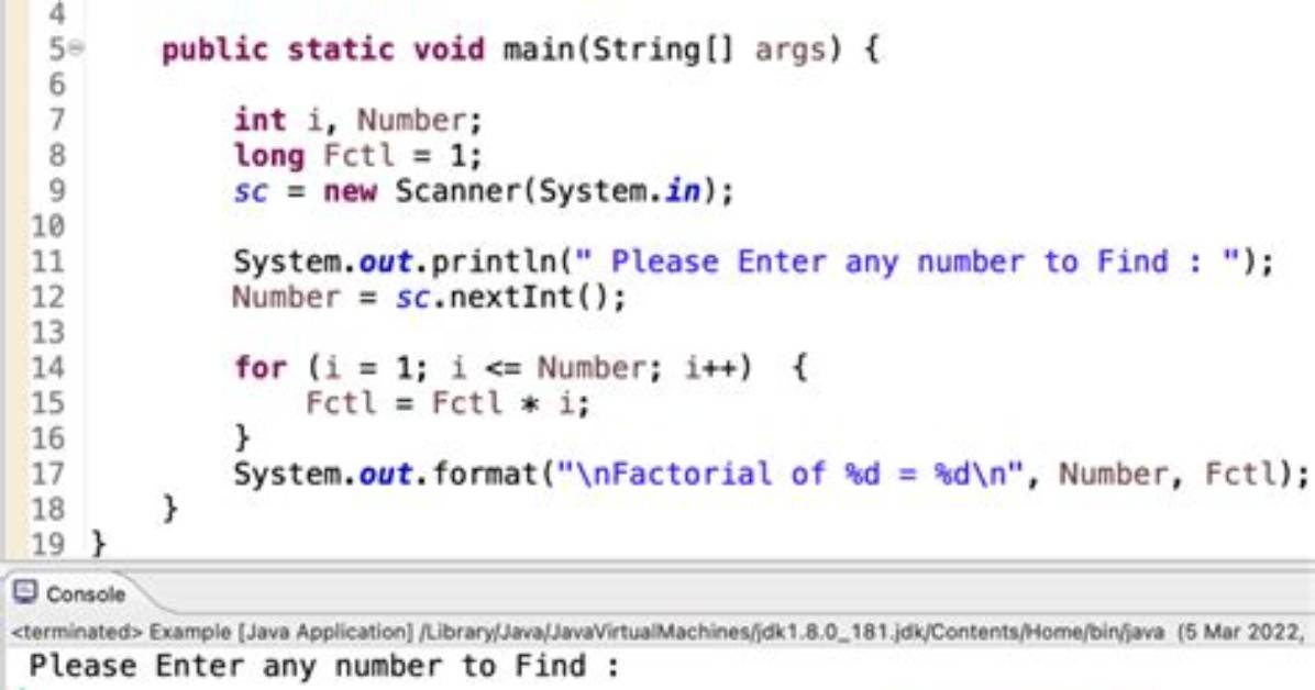 How Do You Factor in Java