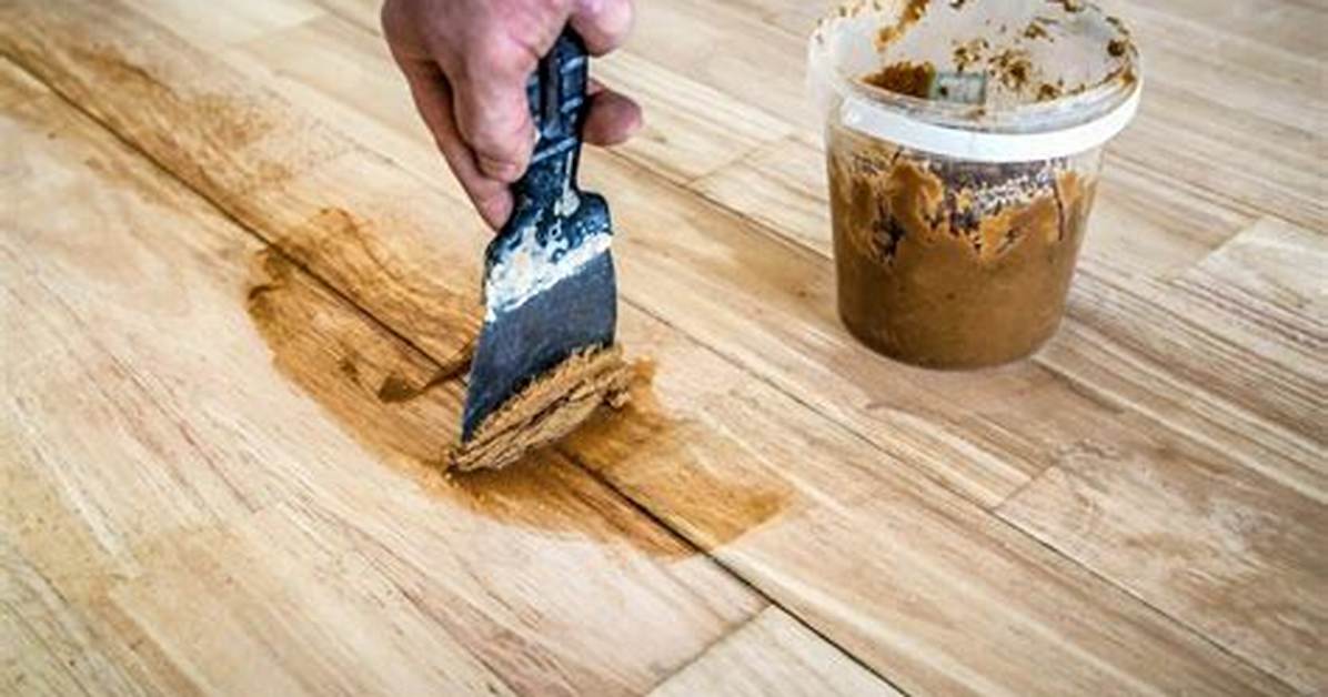 How Do You Fill Gaps in Old Pine Floors?