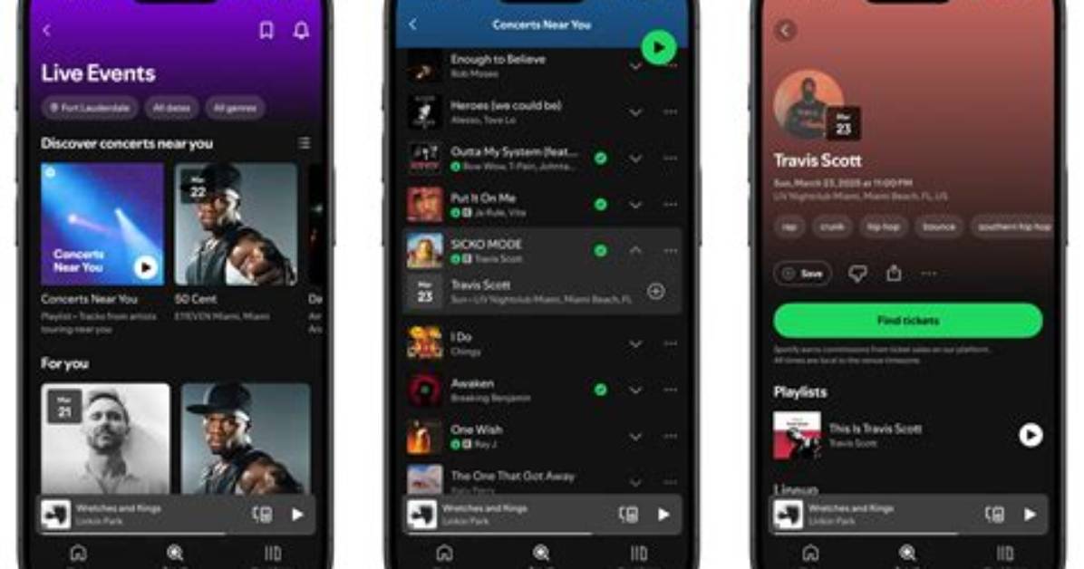 How Do You Find Concerts on Spotify?