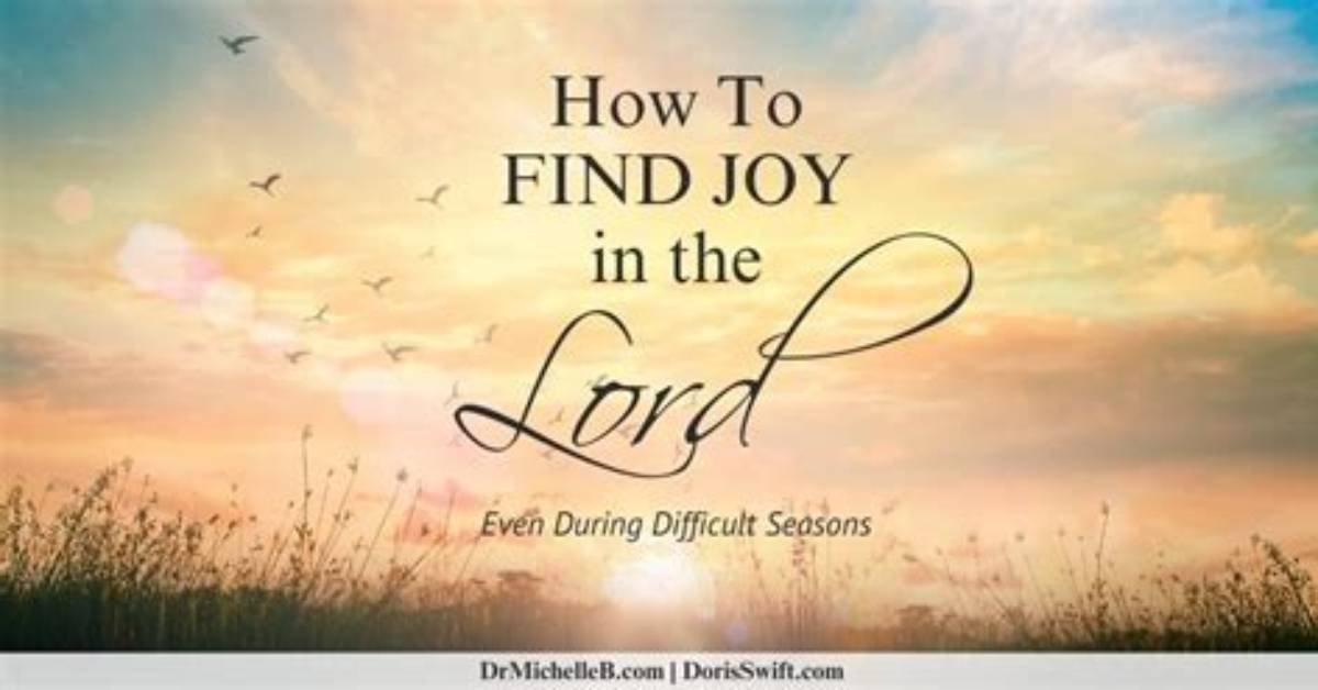 How Do You Find Joy?