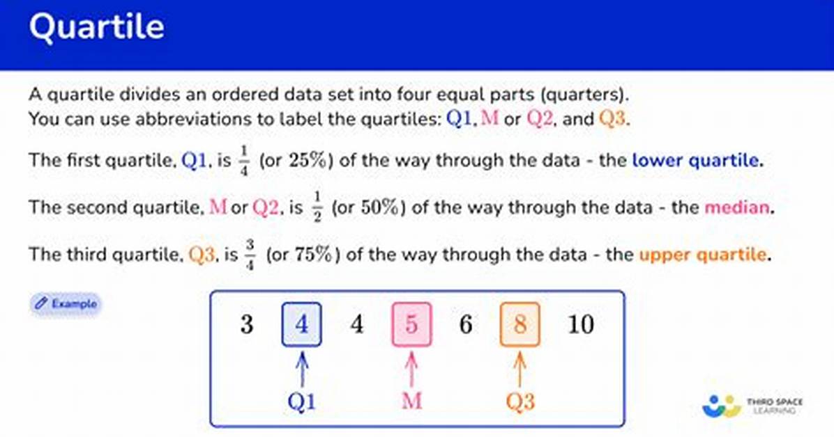 How Do You Find the First Lower Quartile?