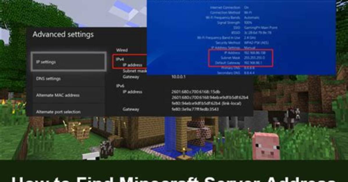 How Do You Find the Server Address in Minecraft