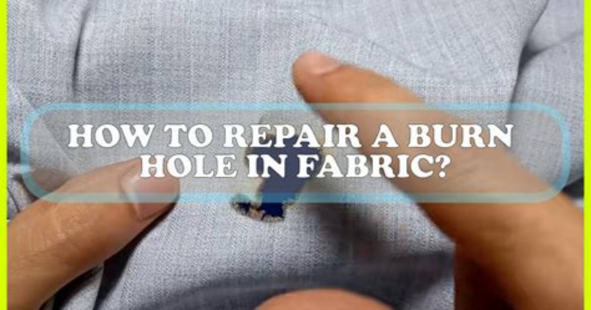 How Do You Fix a Burn Hole in a Nylon Jacket