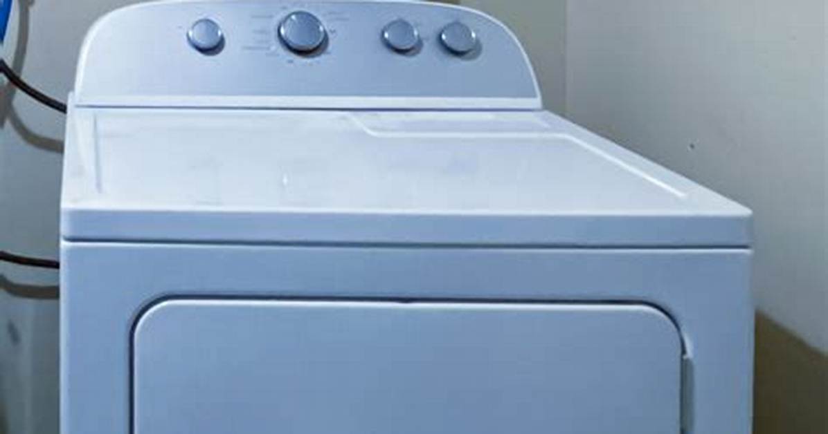 How Do You Fix a Rusted Dryer Top