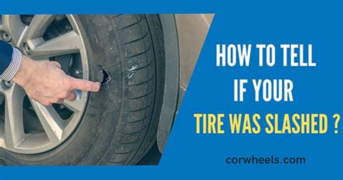 How Do You Fix a Slashed Tire