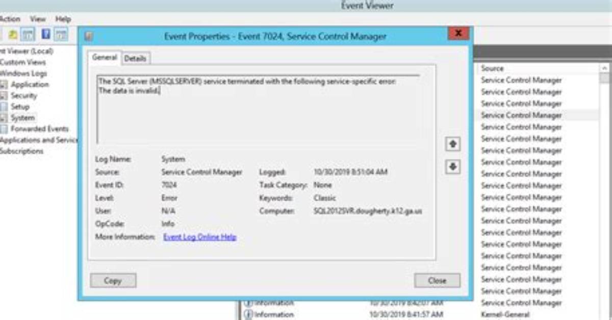 How Do You Fix Event Error 7024 in Sql Server to Allow a Connection from an Application Server to a Database?