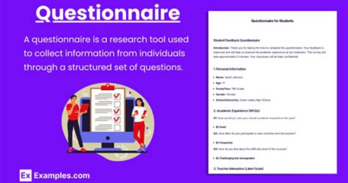 How Do You Frame a Questionnaire?