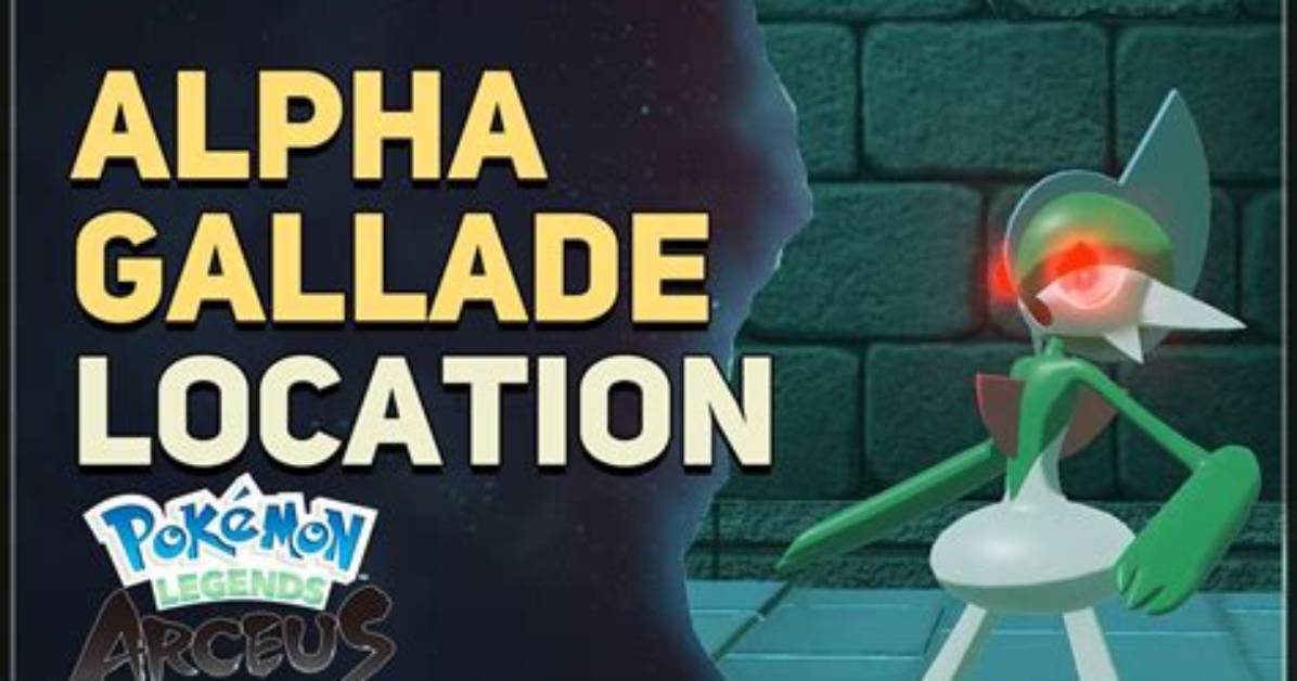 How Do You Get Gallade Arceus?