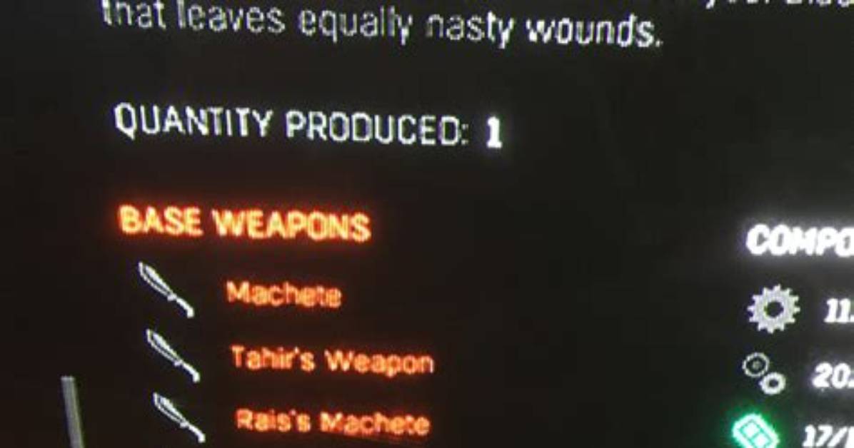 How Do You Get Rais Machete?