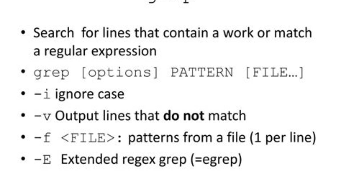 How Do You Grep a Pattern in a File in Linux?