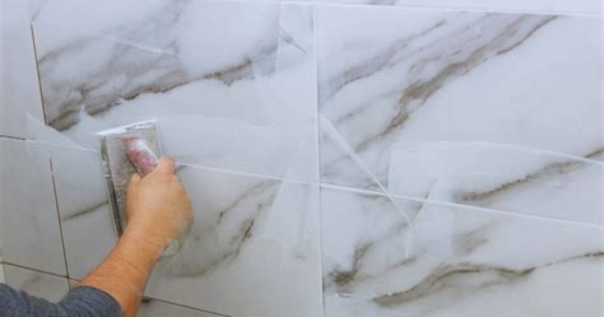 How Do You Grout Marble