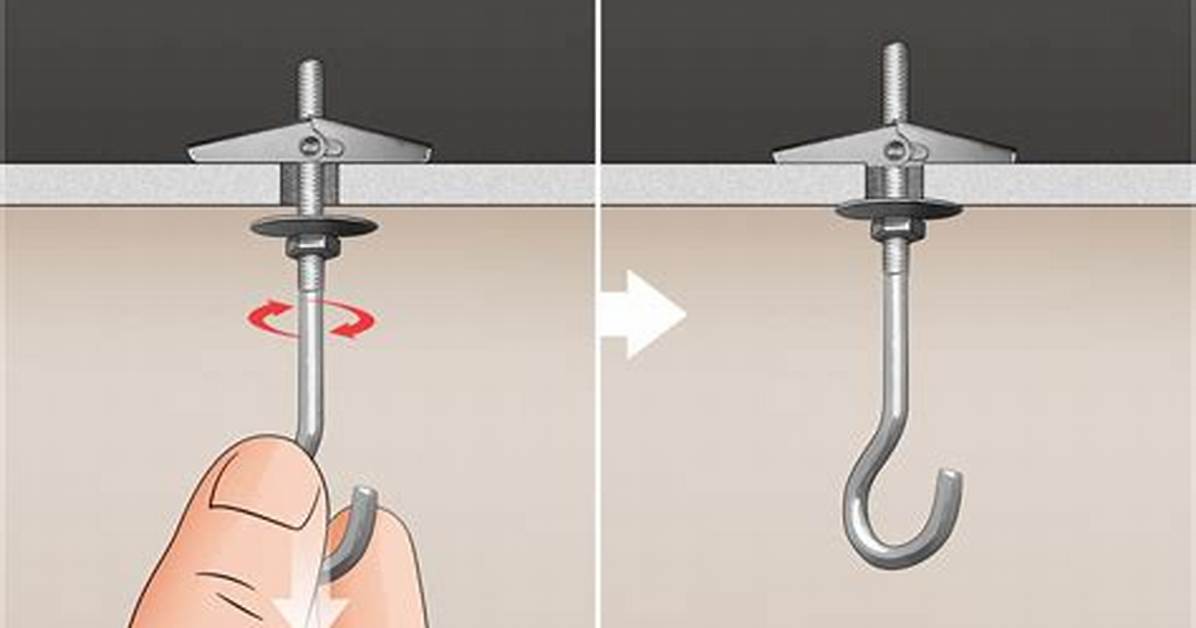 How Do You Hang a Ceiling Hook on a Hanging Plant?