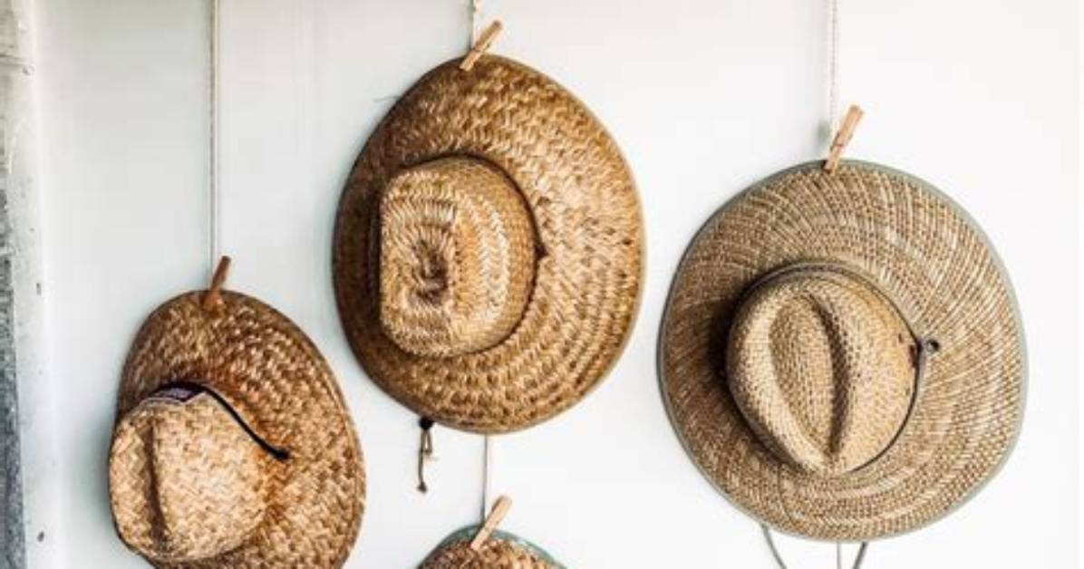 How Do You Hang a Straw Hat on the Wall
