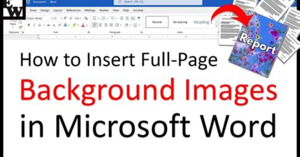 How Do You Insert a Background on Powerpoint 2016?