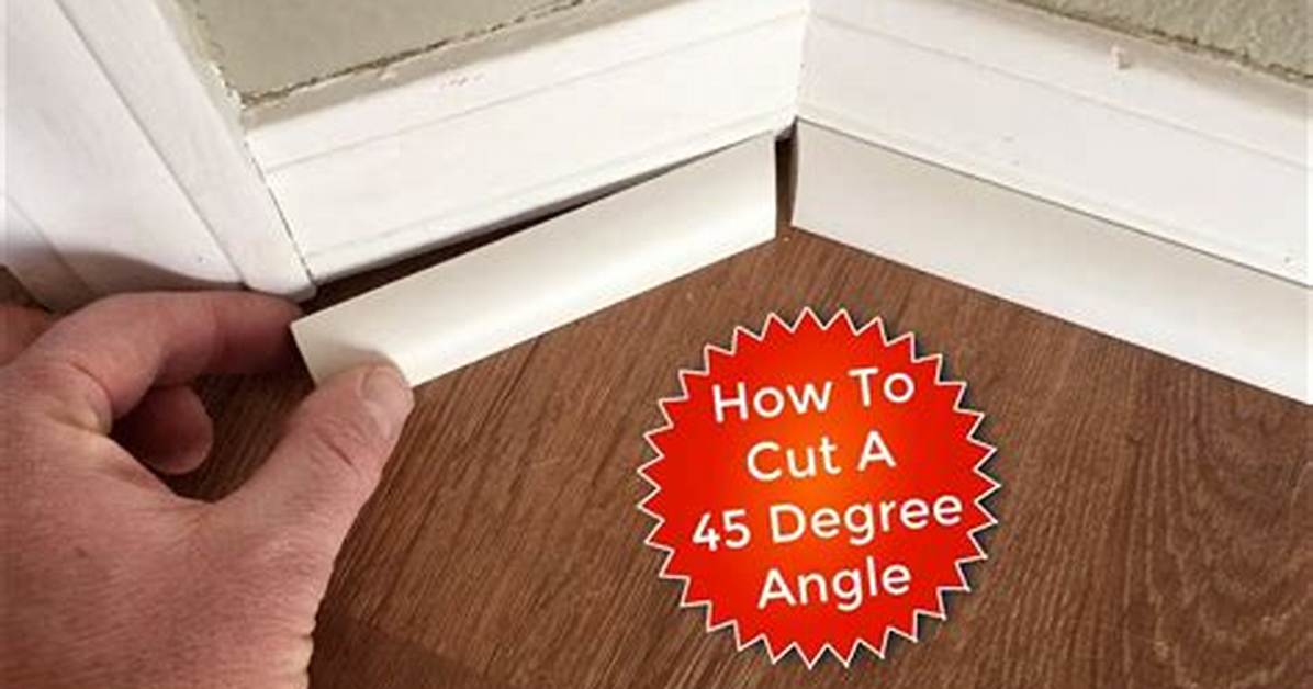 How Do You Install a 45 Degree Ceramic Tile