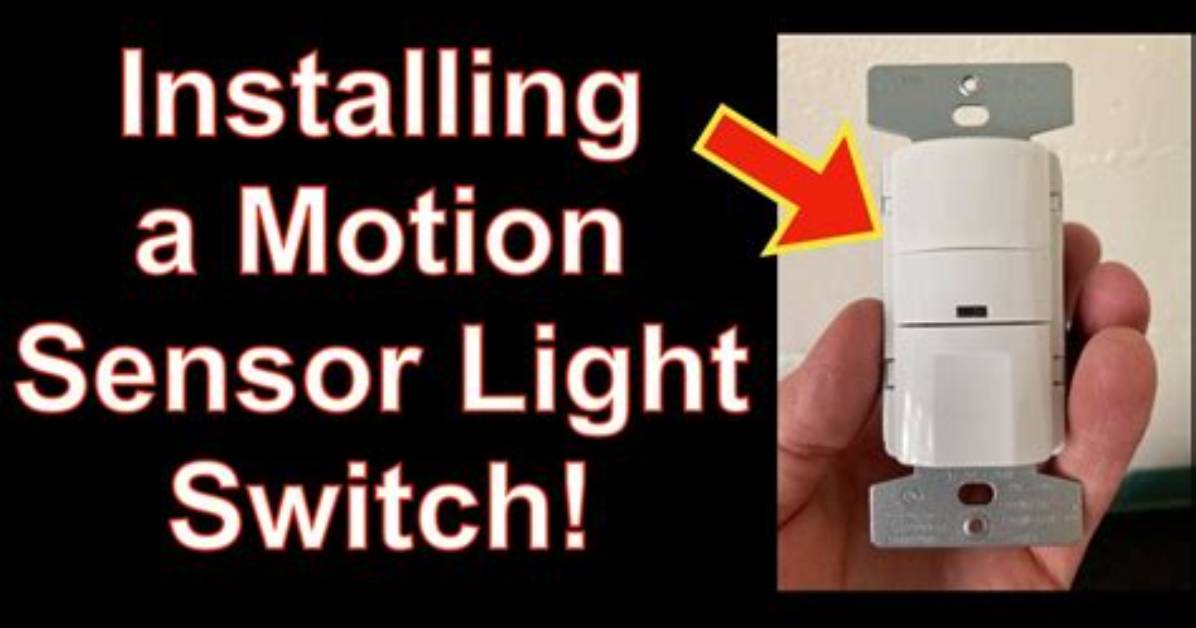 How Do You Install a Motion Activated Light
