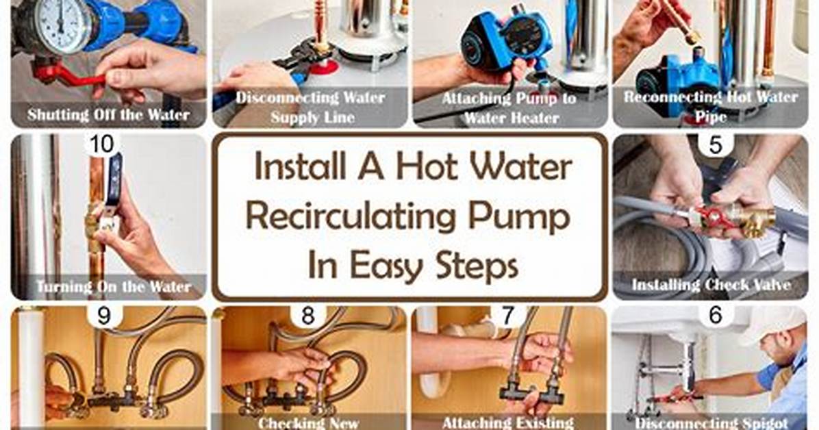 How Do You Install a Water Circulation Pump