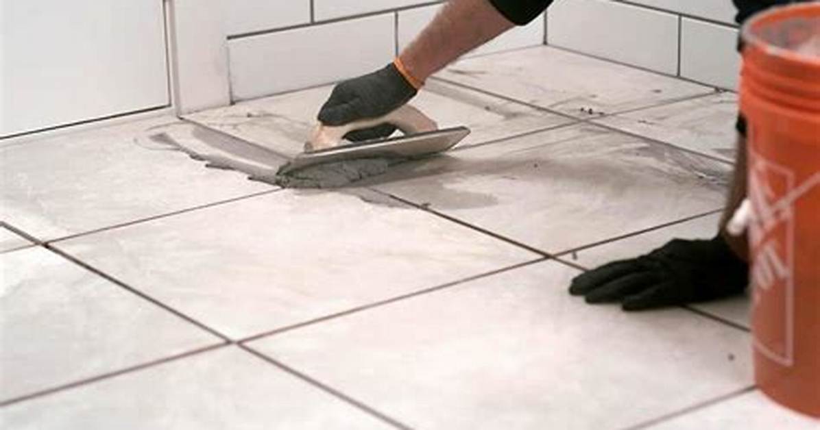 How Do You Install Grout