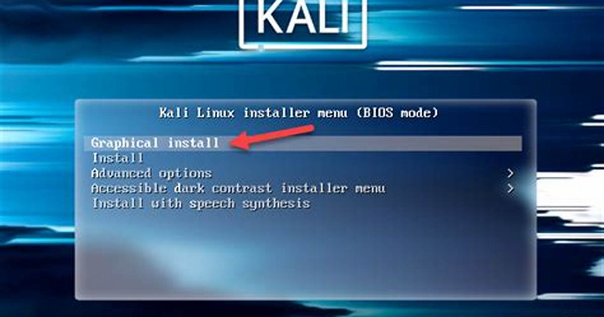 How Do You Install Kali Linux Graphical Install?