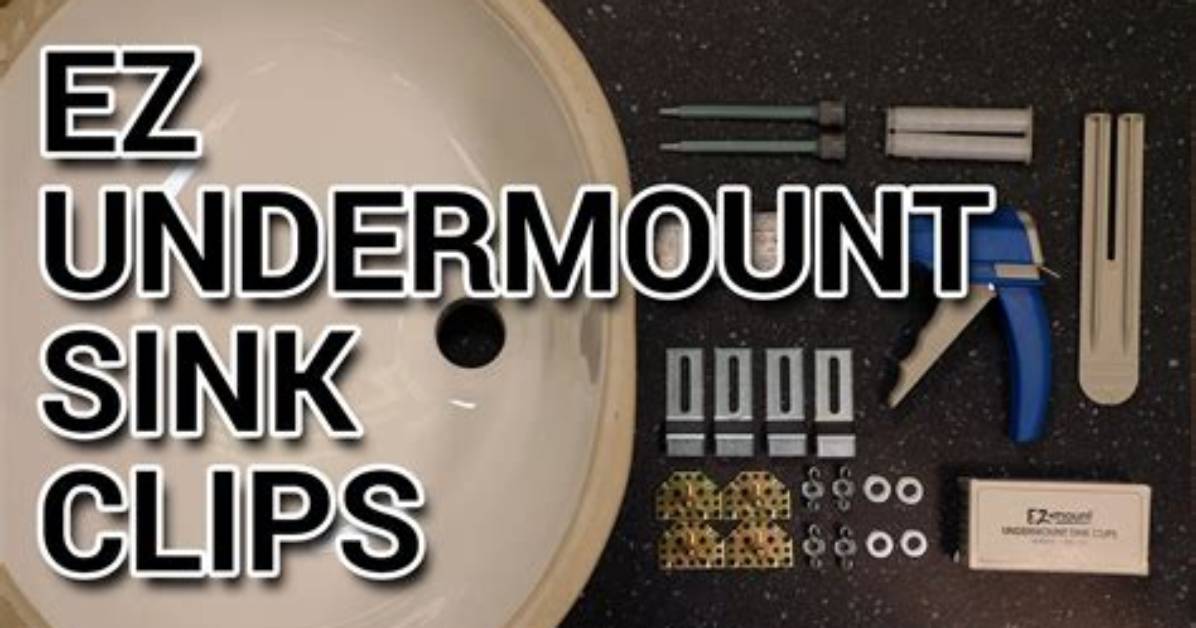 How Do You Install Sink Clips?