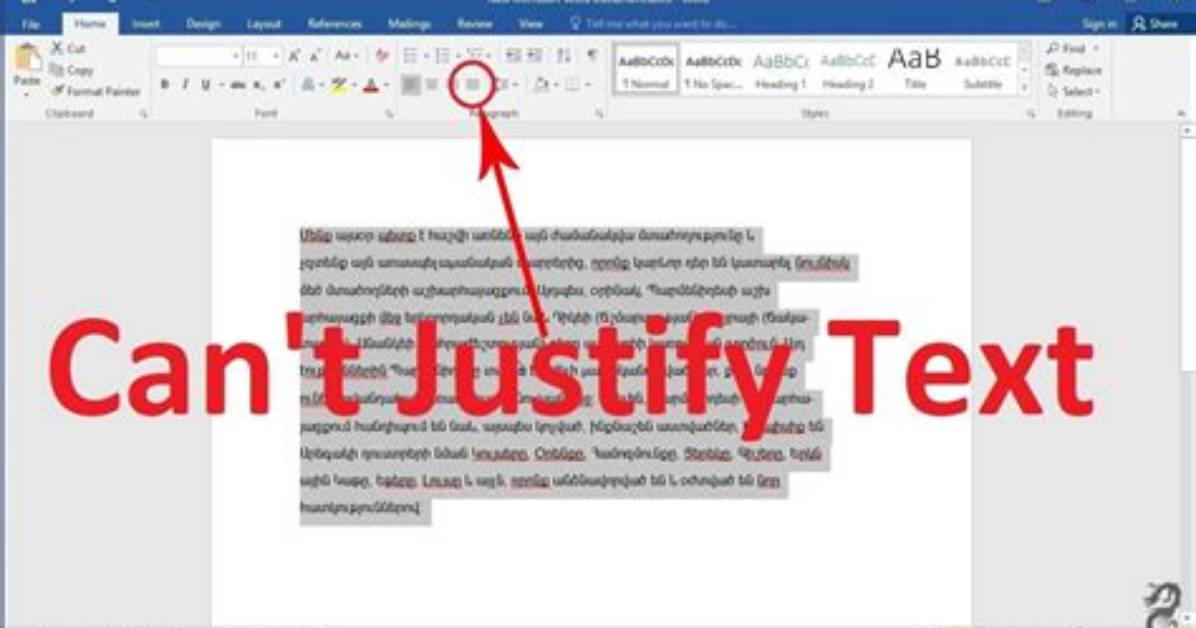 How Do You Justify Alignment in Word
