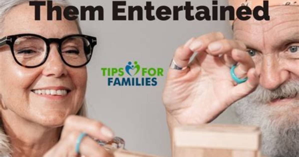 How Do You Keep an Elderly Person Busy