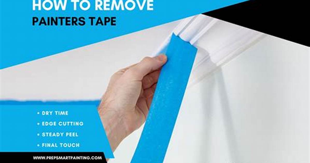 How Do You Keep Painters Tape from Peeling?