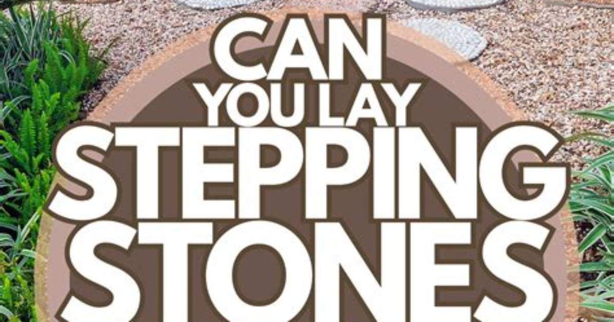 How Do You Keep Stepping Stones from Sinking?