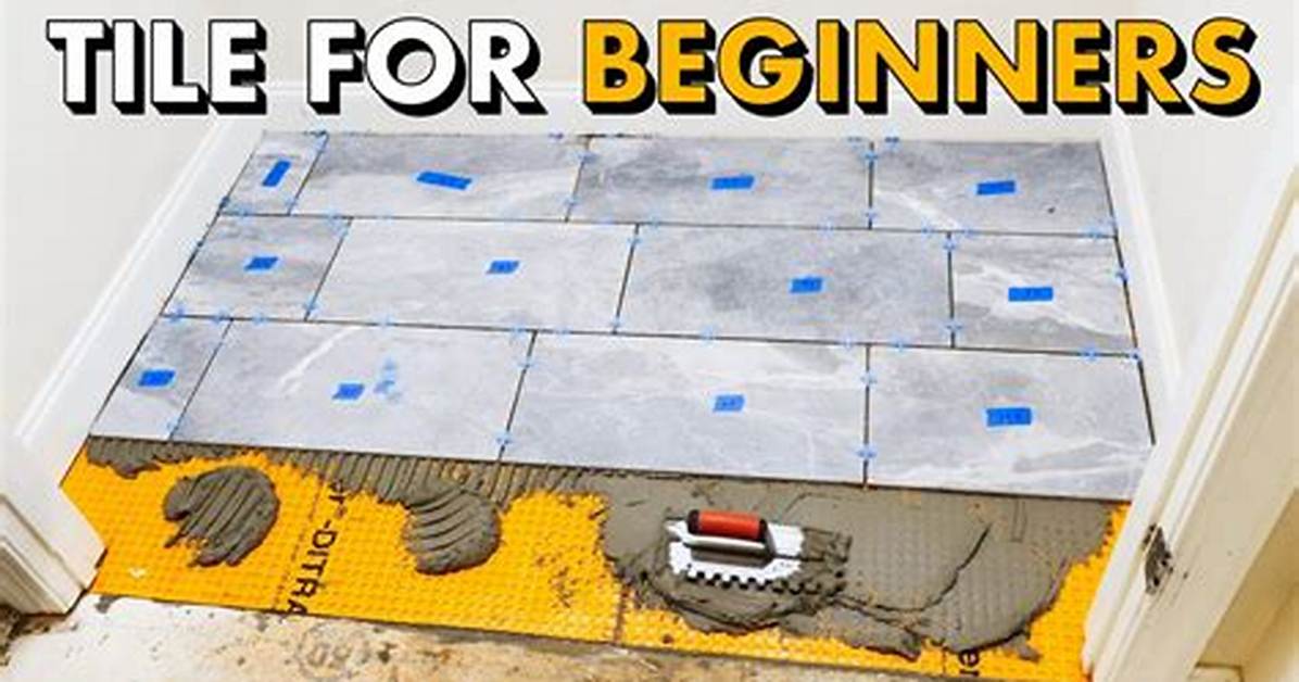 How Do You Lay Tile on a Garage Floor?