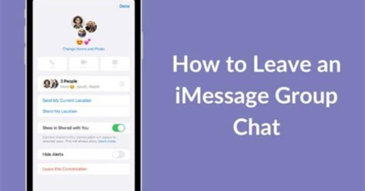 How Do You Leave a Group Text on Iphone with Android?