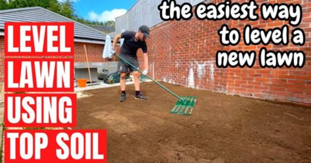 How Do You Level Hard Soil