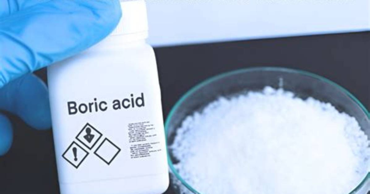 How Do You Liquify Boric Acid