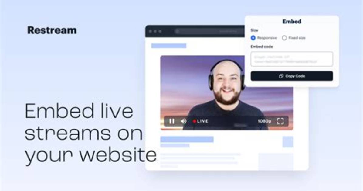 How Do You Live Stream a Website?